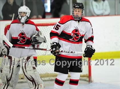 Thumbnail 2 in Staples/Weston/Shelton vs. Branford (CIAC Division II 1st Round) photogallery.