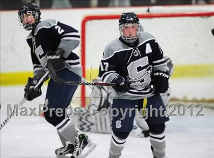 Thumbnail 1 in Staples/Weston/Shelton vs. Branford (CIAC Division II 1st Round) photogallery.