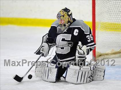 Thumbnail 2 in Staples/Weston/Shelton vs. Branford (CIAC Division II 1st Round) photogallery.