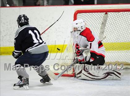 Thumbnail 3 in Staples/Weston/Shelton vs. Branford (CIAC Division II 1st Round) photogallery.
