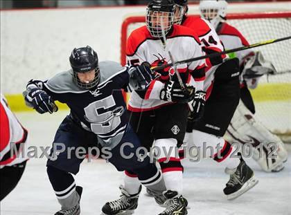 Thumbnail 1 in Staples/Weston/Shelton vs. Branford (CIAC Division II 1st Round) photogallery.