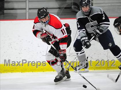 Thumbnail 2 in Staples/Weston/Shelton vs. Branford (CIAC Division II 1st Round) photogallery.