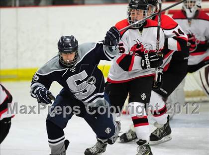 Thumbnail 2 in Staples/Weston/Shelton vs. Branford (CIAC Division II 1st Round) photogallery.