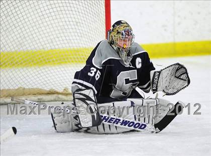Thumbnail 3 in Staples/Weston/Shelton vs. Branford (CIAC Division II 1st Round) photogallery.