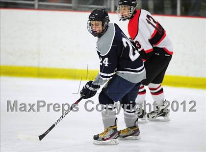 Thumbnail 1 in Staples/Weston/Shelton vs. Branford (CIAC Division II 1st Round) photogallery.