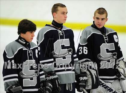 Thumbnail 1 in Staples/Weston/Shelton vs. Branford (CIAC Division II 1st Round) photogallery.