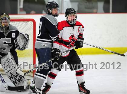 Thumbnail 1 in Staples/Weston/Shelton vs. Branford (CIAC Division II 1st Round) photogallery.