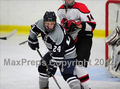 Thumbnail 2 in Staples/Weston/Shelton vs. Branford (CIAC Division II 1st Round) photogallery.