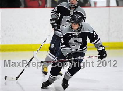 Thumbnail 1 in Staples/Weston/Shelton vs. Branford (CIAC Division II 1st Round) photogallery.