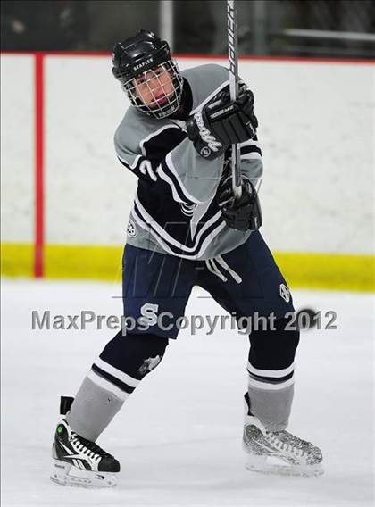 Thumbnail 3 in Staples/Weston/Shelton vs. Branford (CIAC Division II 1st Round) photogallery.
