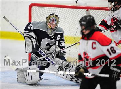 Thumbnail 3 in Staples/Weston/Shelton vs. Branford (CIAC Division II 1st Round) photogallery.