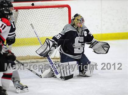 Thumbnail 2 in Staples/Weston/Shelton vs. Branford (CIAC Division II 1st Round) photogallery.