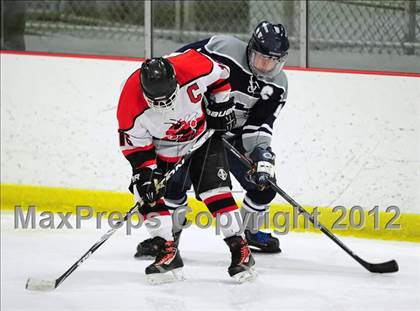 Thumbnail 3 in Staples/Weston/Shelton vs. Branford (CIAC Division II 1st Round) photogallery.