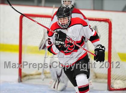 Thumbnail 3 in Staples/Weston/Shelton vs. Branford (CIAC Division II 1st Round) photogallery.