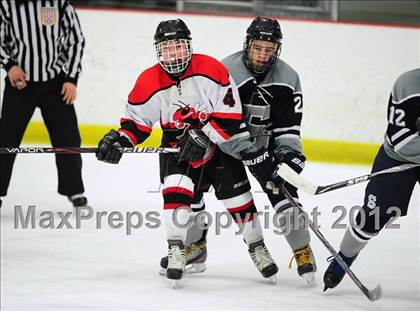 Thumbnail 3 in Staples/Weston/Shelton vs. Branford (CIAC Division II 1st Round) photogallery.