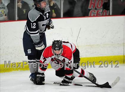 Thumbnail 1 in Staples/Weston/Shelton vs. Branford (CIAC Division II 1st Round) photogallery.