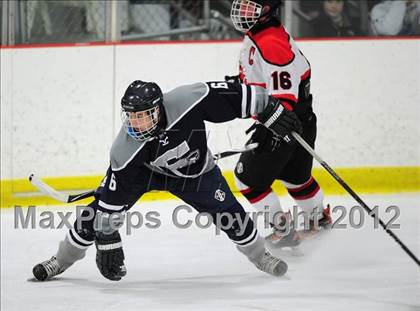 Thumbnail 1 in Staples/Weston/Shelton vs. Branford (CIAC Division II 1st Round) photogallery.