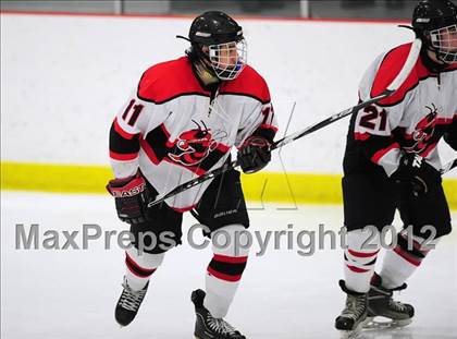 Thumbnail 2 in Staples/Weston/Shelton vs. Branford (CIAC Division II 1st Round) photogallery.
