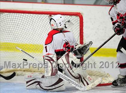 Thumbnail 1 in Staples/Weston/Shelton vs. Branford (CIAC Division II 1st Round) photogallery.
