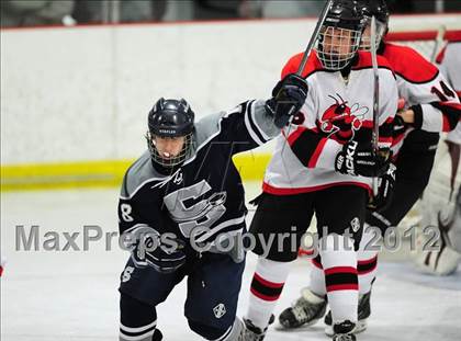 Thumbnail 3 in Staples/Weston/Shelton vs. Branford (CIAC Division II 1st Round) photogallery.