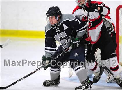 Thumbnail 3 in Staples/Weston/Shelton vs. Branford (CIAC Division II 1st Round) photogallery.