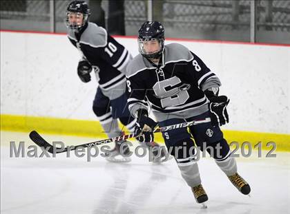 Thumbnail 3 in Staples/Weston/Shelton vs. Branford (CIAC Division II 1st Round) photogallery.