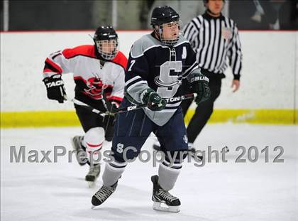 Thumbnail 1 in Staples/Weston/Shelton vs. Branford (CIAC Division II 1st Round) photogallery.