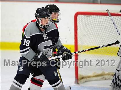 Thumbnail 2 in Staples/Weston/Shelton vs. Branford (CIAC Division II 1st Round) photogallery.