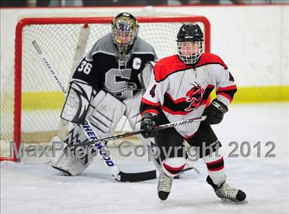 Thumbnail 1 in Staples/Weston/Shelton vs. Branford (CIAC Division II 1st Round) photogallery.