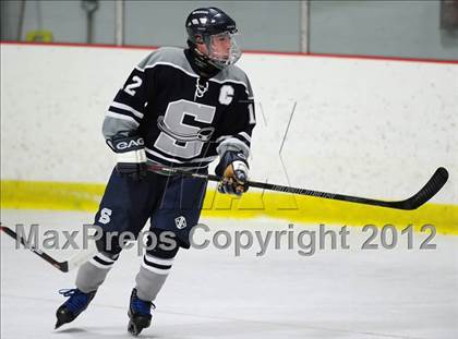 Thumbnail 2 in Staples/Weston/Shelton vs. Branford (CIAC Division II 1st Round) photogallery.