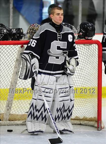 Thumbnail 1 in Staples/Weston/Shelton vs. Branford (CIAC Division II 1st Round) photogallery.