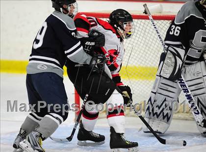 Thumbnail 2 in Staples/Weston/Shelton vs. Branford (CIAC Division II 1st Round) photogallery.