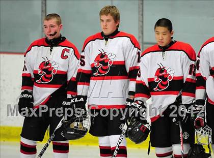 Thumbnail 3 in Staples/Weston/Shelton vs. Branford (CIAC Division II 1st Round) photogallery.