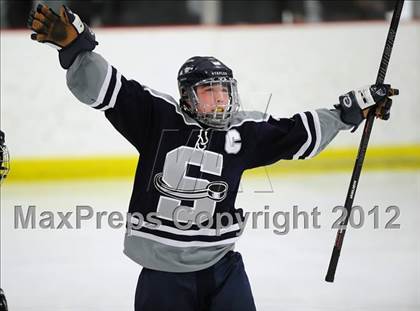 Thumbnail 3 in Staples/Weston/Shelton vs. Branford (CIAC Division II 1st Round) photogallery.