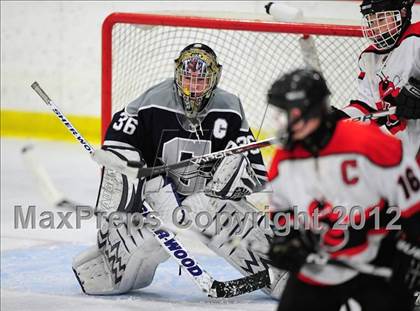 Thumbnail 2 in Staples/Weston/Shelton vs. Branford (CIAC Division II 1st Round) photogallery.