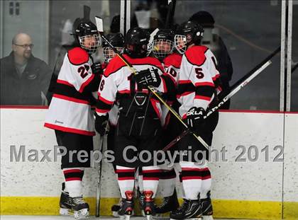 Thumbnail 3 in Staples/Weston/Shelton vs. Branford (CIAC Division II 1st Round) photogallery.