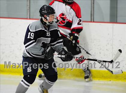 Thumbnail 3 in Staples/Weston/Shelton vs. Branford (CIAC Division II 1st Round) photogallery.