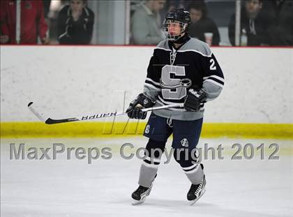 Thumbnail 3 in Staples/Weston/Shelton vs. Branford (CIAC Division II 1st Round) photogallery.