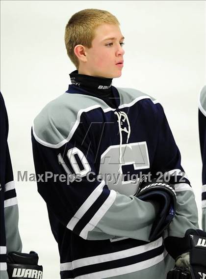 Thumbnail 3 in Staples/Weston/Shelton vs. Branford (CIAC Division II 1st Round) photogallery.