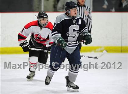 Thumbnail 2 in Staples/Weston/Shelton vs. Branford (CIAC Division II 1st Round) photogallery.