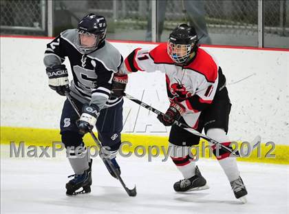 Thumbnail 1 in Staples/Weston/Shelton vs. Branford (CIAC Division II 1st Round) photogallery.