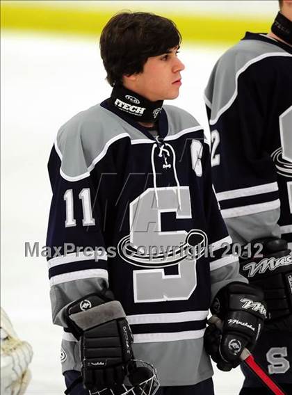 Thumbnail 3 in Staples/Weston/Shelton vs. Branford (CIAC Division II 1st Round) photogallery.
