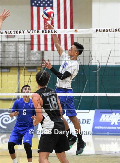 Thumbnail 3 in Jordan vs. Saddleback Valley Christian (CIF SoCal Regional D3 Final) photogallery.