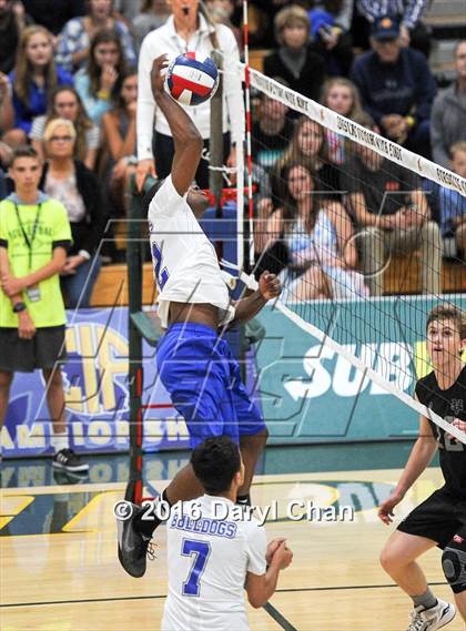 Thumbnail 2 in Jordan vs. Saddleback Valley Christian (CIF SoCal Regional D3 Final) photogallery.