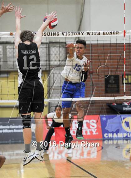 Thumbnail 3 in Jordan vs. Saddleback Valley Christian (CIF SoCal Regional D3 Final) photogallery.