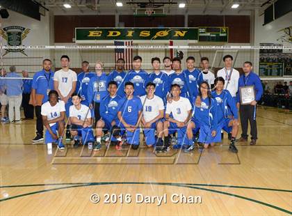Thumbnail 2 in Jordan vs. Saddleback Valley Christian (CIF SoCal Regional D3 Final) photogallery.