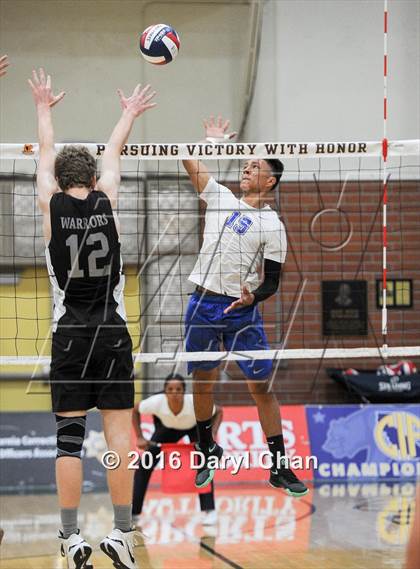 Thumbnail 2 in Jordan vs. Saddleback Valley Christian (CIF SoCal Regional D3 Final) photogallery.