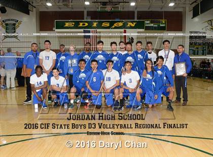 Thumbnail 2 in Jordan vs. Saddleback Valley Christian (CIF SoCal Regional D3 Final) photogallery.