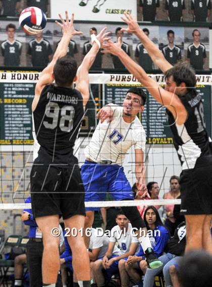 Thumbnail 2 in Jordan vs. Saddleback Valley Christian (CIF SoCal Regional D3 Final) photogallery.
