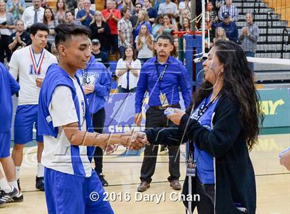 Thumbnail 2 in Jordan vs. Saddleback Valley Christian (CIF SoCal Regional D3 Final) photogallery.